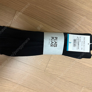 플리츠플리즈 미스트 블랙 3사이즈 새상품