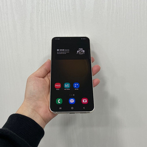 76093 갤럭시S23플러스 크림 256GB 부산 중고폰 팝니다 42만원