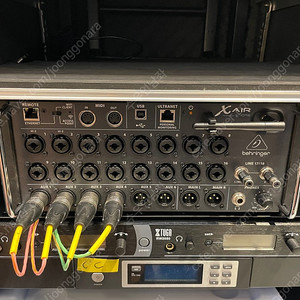 베링거 XR18 + 인이어 모니터링 시스템 일괄판매