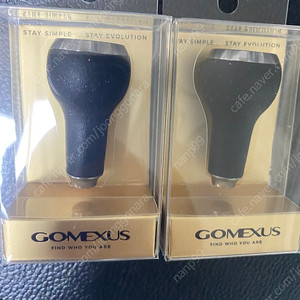 고맥서스 A27 블랙/건메탈 노브 2개 1Set