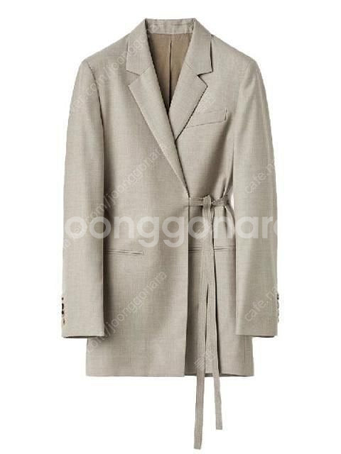 토템 사이드랩 울 블레이저 자켓 wool blazer 베이지 20만--1