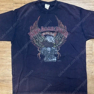 아웃스탠딩 MOT SERIES TEE VINTAGE NAVY S 반팔티셔츠