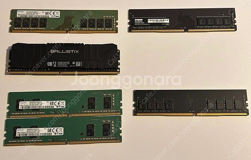 DDR4 램 (노트북용, 데스크탑용) 여러개--2