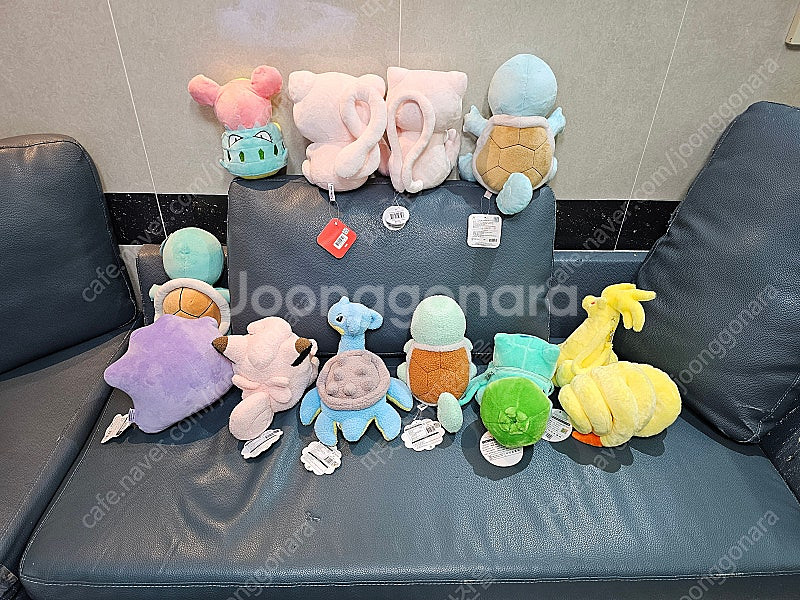 포켓몬 중형인형 꼬부기 뮤 메타몽 삐삐 이상해씨 나인테...--2