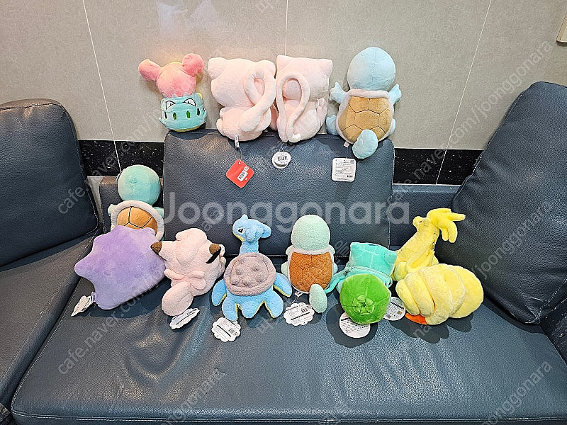 포켓몬 중형인형 꼬부기 뮤 메타몽 삐삐 이상해씨 나인테...--5