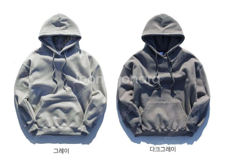 제멋 그레이 블랙 맨투맨 후드 티 셔츠 스웨트셔츠 (헤...--6