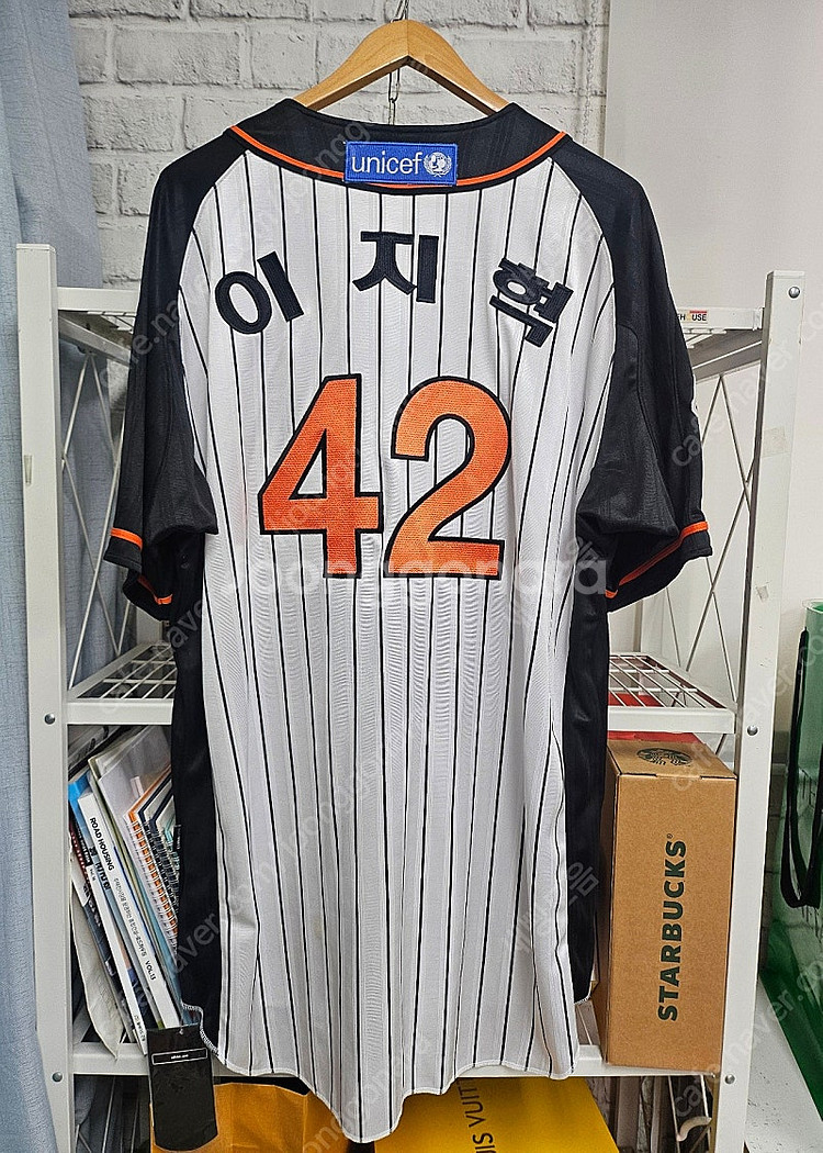 롯데자이언츠 유니폼 FFF 프로야구30주년 이지혁 야구...--4