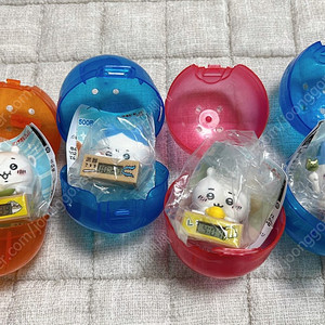치이카와 하치와레 시계 가챠 1탄 2탄 골판지 피규어 새상품
