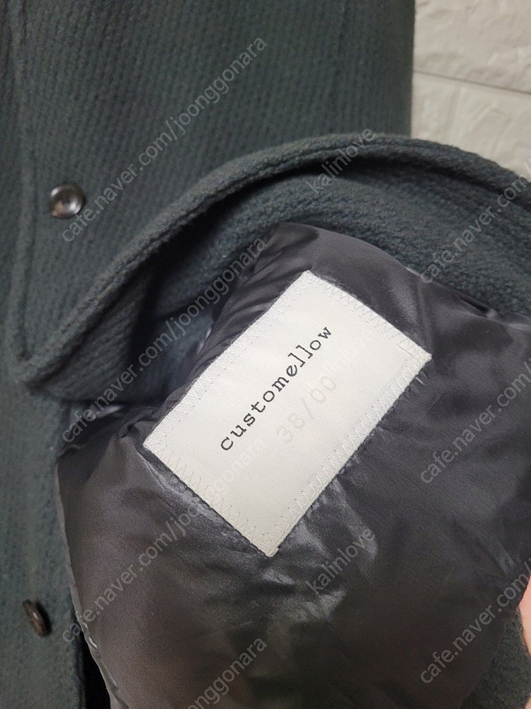 커스텀멜로우 덕다운 슬림핏 패디드 자켓--5