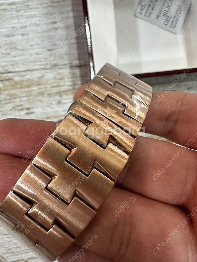 바쉐론 콘스탄틴 청판 금통시계 오토메틱 41mm--4