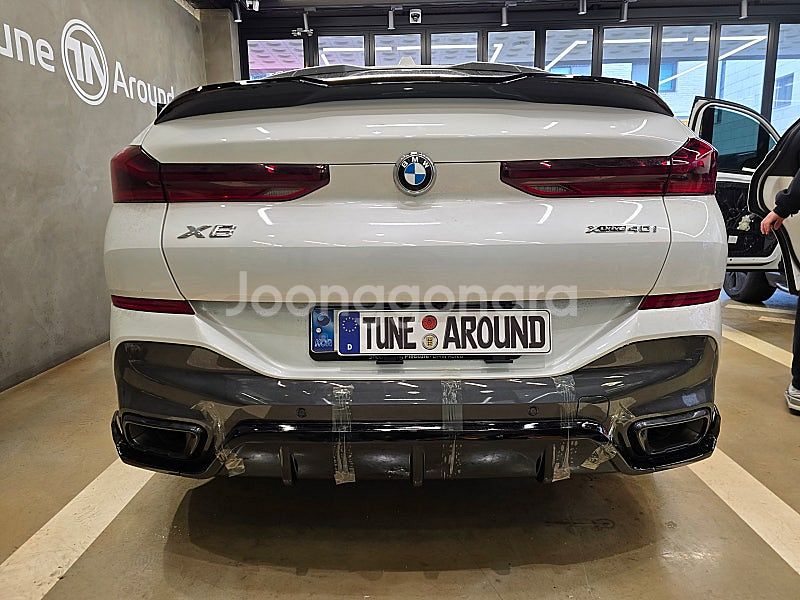 bmw x6 블랙 퍼포먼스 스포일러 ,디퓨져,--0