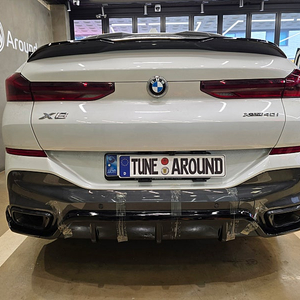 bmw x6 블랙 퍼포먼스 스포일러 ,디퓨져,