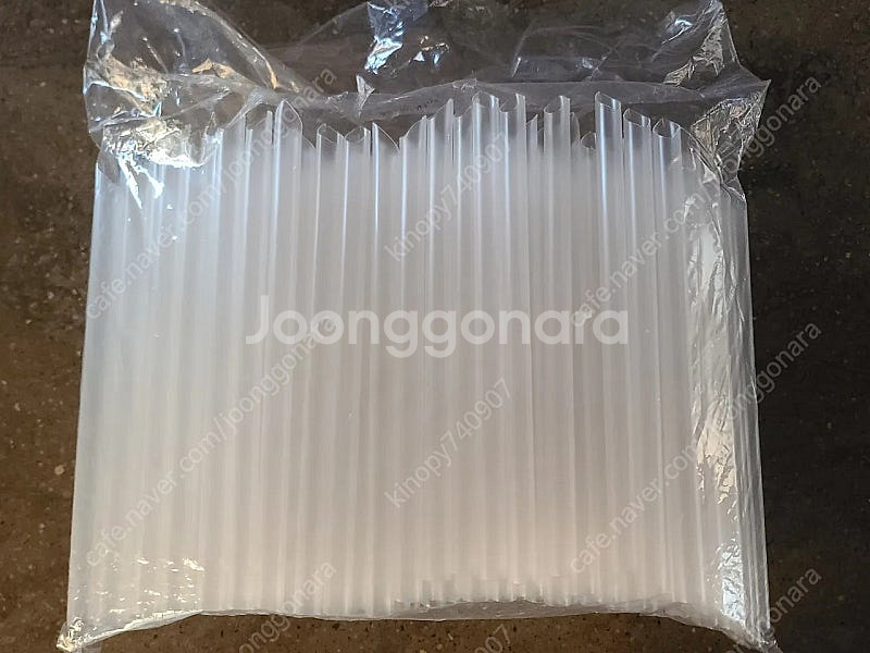스무디 버블티빨대 12파이 x 21cm--0