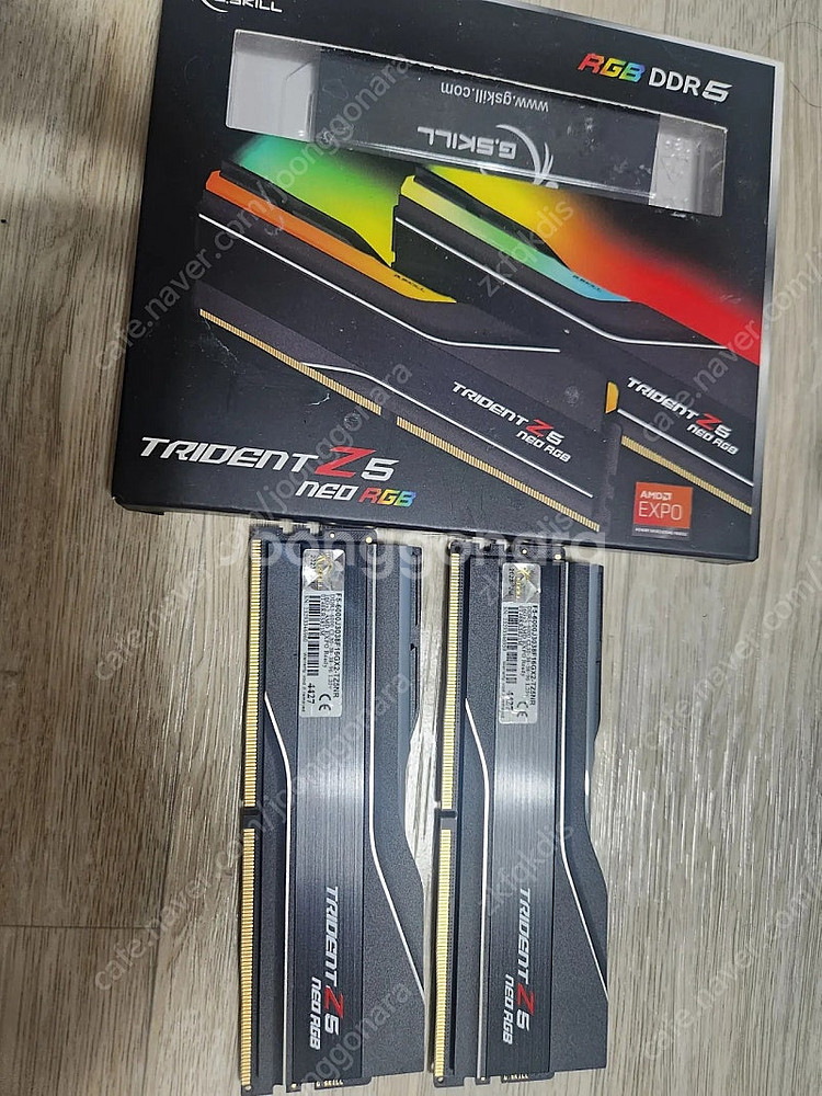 지스킬 트라이던트 z5 neo rgb 6000 cl30...--0