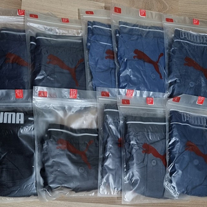 [정품 새제품] 푸마 드로즈 남성 팬티 10장 49,000원 / 프로스펙스 발목양말 10컬레 13,000원 판매.