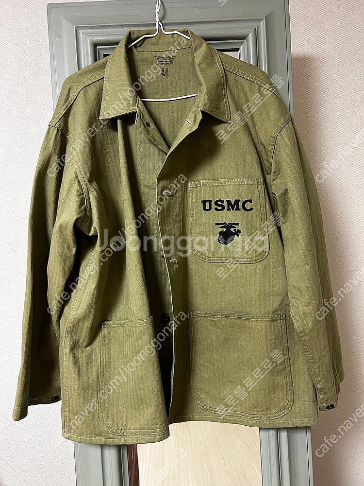 미해병대 USMC HBT P-41 복각 자켓 SM wh...--0