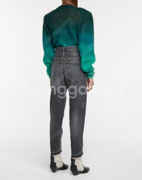 이자벨마랑 belden 하이라이즈 진 38사이즈 블랙워...--2