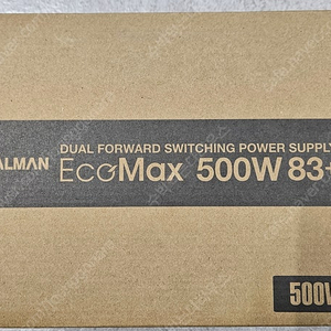 미개봉 잘만 500w 파워 판매합니다.