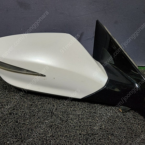 그랜져hg 조수석 전동사이드미러 10핀 진주펄 색상 구형타입 팝니다//4080