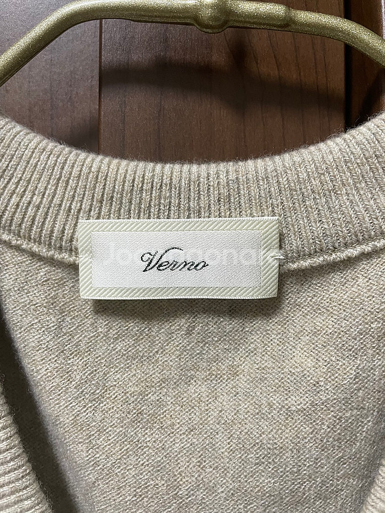 베르노 니트 베스트 / 오트밀 / XL--1