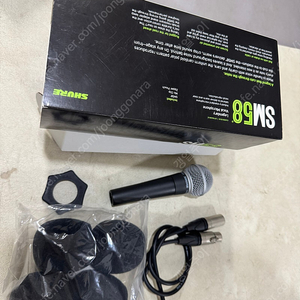 슈어 SM58 다이나믹 마이크