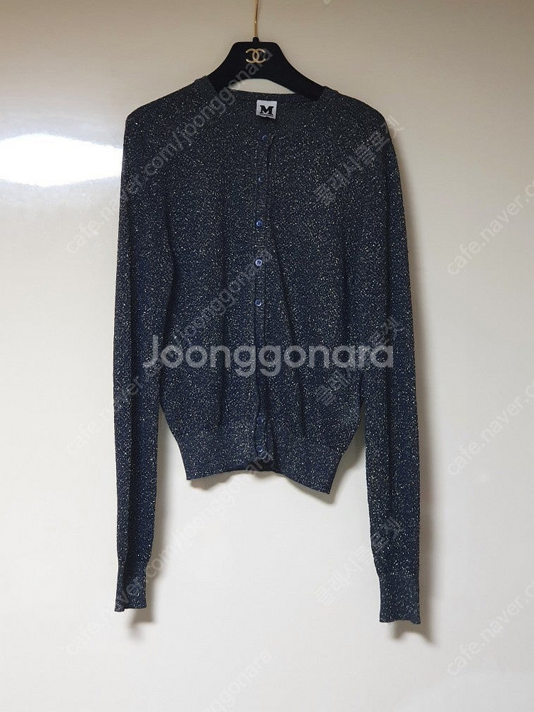 엠 미쏘니 M MISSONI 글리터 니트 가디건 (46...--0