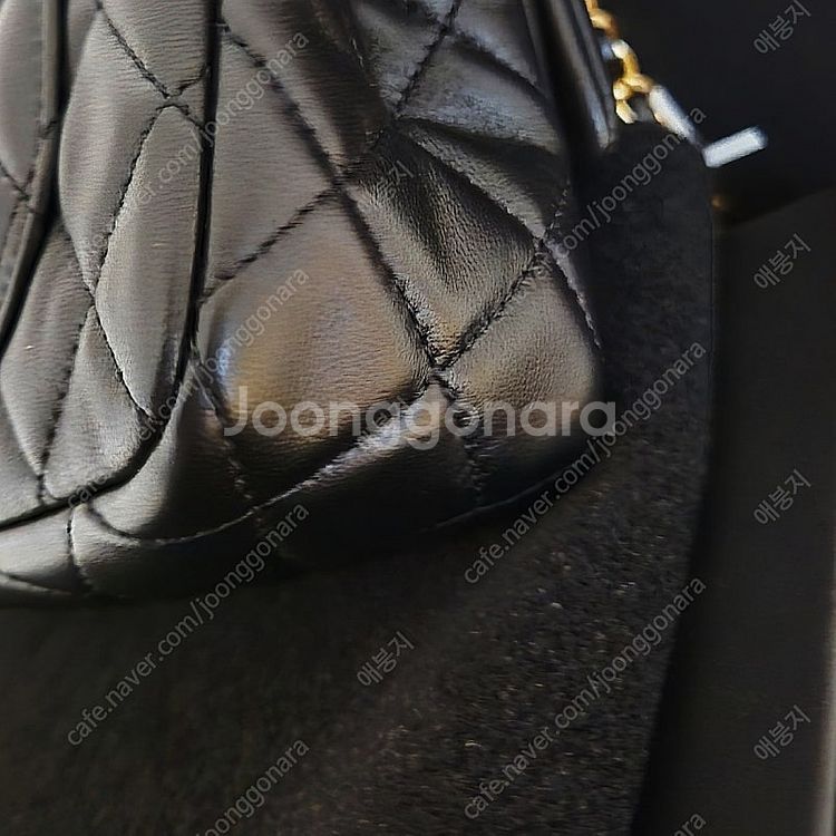 정품)샤넬 골드볼 뉴미니 새상품급--4
