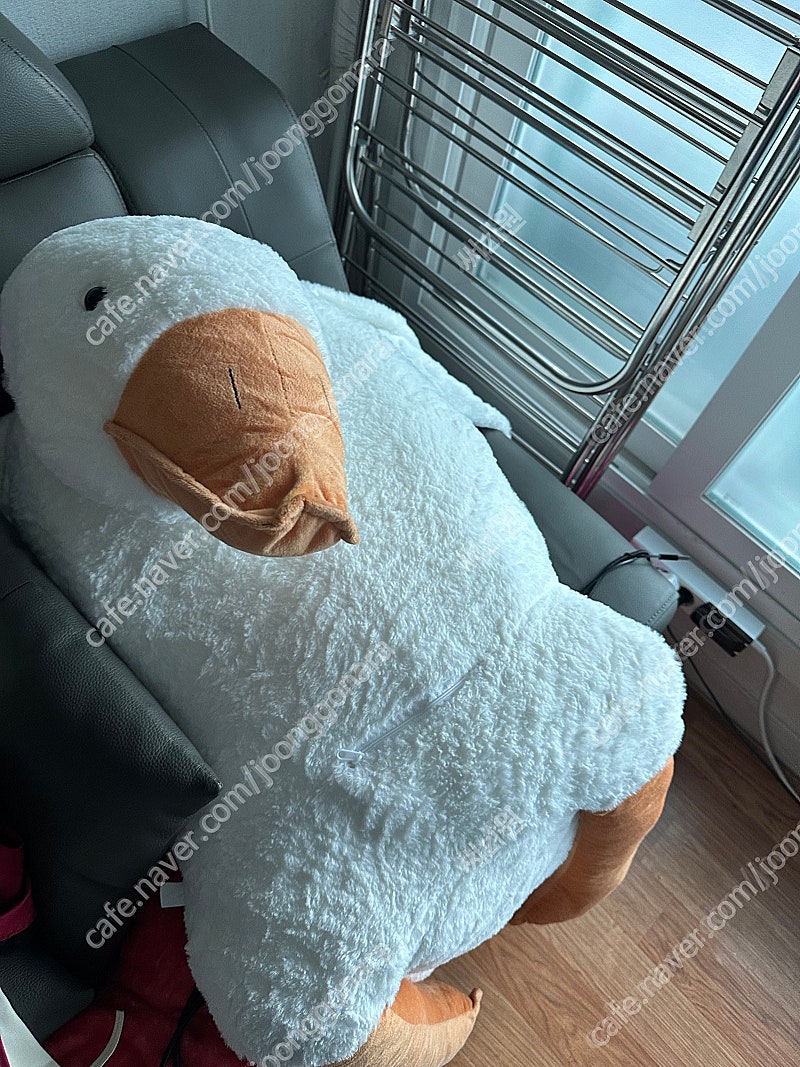 (거의새것) 큰 대왕오리인형 190cm 초 대형 거위 애착인형 모찌 동물 수면유도인형