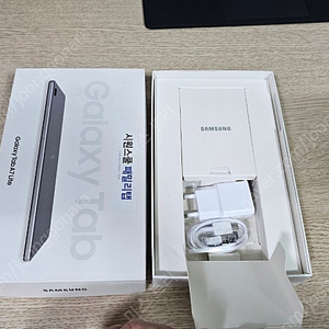 갤럭시탭 A7 Lite wifi 32g 풀박스 팝니다