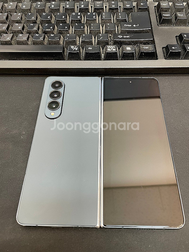 갤럭시Z폴드4 그린 1TB 무잔상 가성비좋은 중고50만...--2