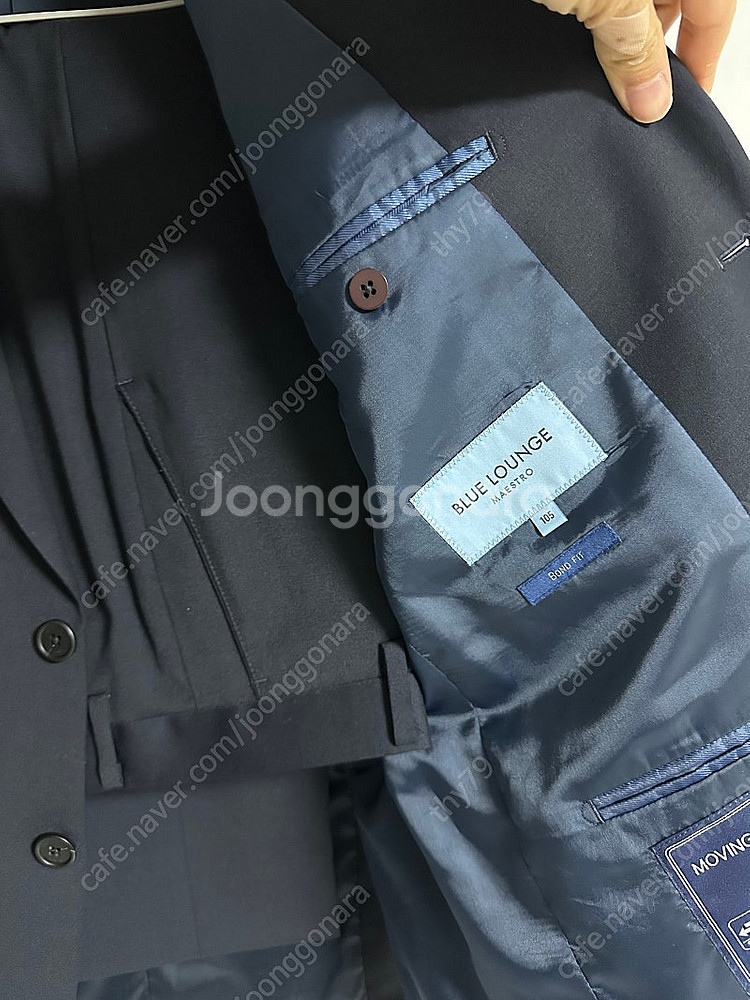 마에스트로 블루라운지 정장 셋업--3