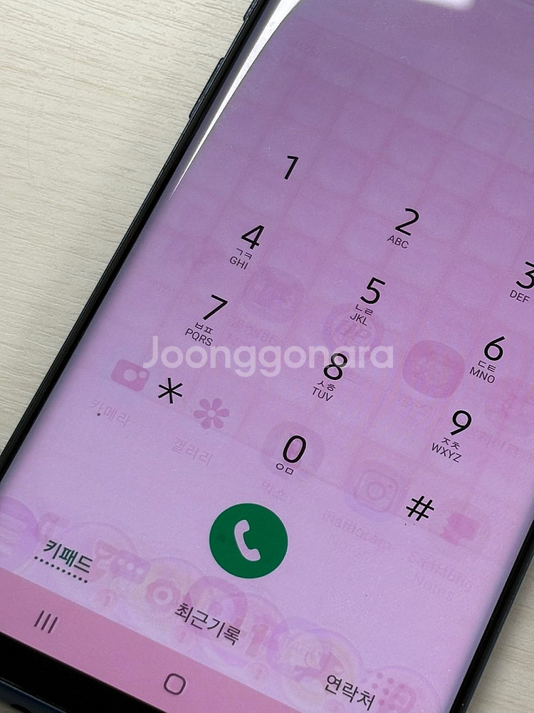 갤럭시S9플러스 블루색상 256용량 외관상태너무좋은 꿀...--4