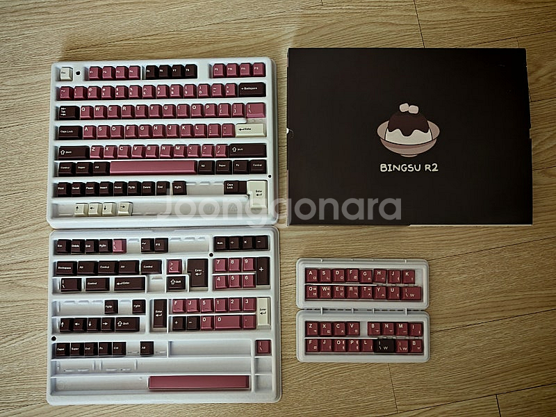 GMK BINGSU R2 베이스 + 한글킷 키캡--0