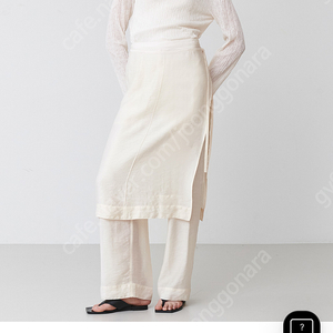 루에브르 시어 레이어드 스커트 팬츠 Sheer Layered Skirt-Pants SS5SL134-9A /M사이즈