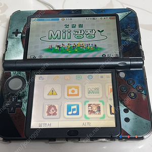 New 3DS XL 몬스터헌터 에디션 + 게임 타이틀 26종 일괄 판매