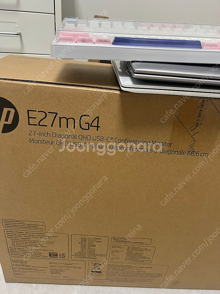 HP E27MG4 하이엔드 모니터 새상품(원가80만)--1