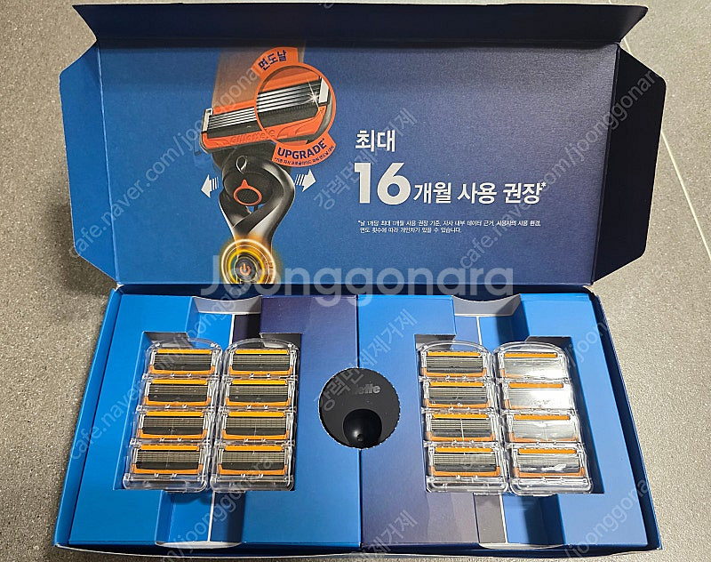 질레트 프로글라이드 면도날 16입 + 스탠드 새상품--0