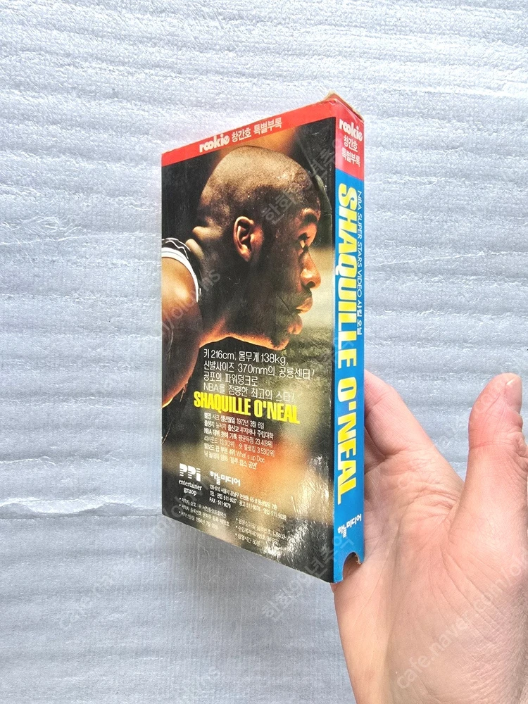 NBA 샤킬오닐 비디오테이프 판매합니다. 이미지