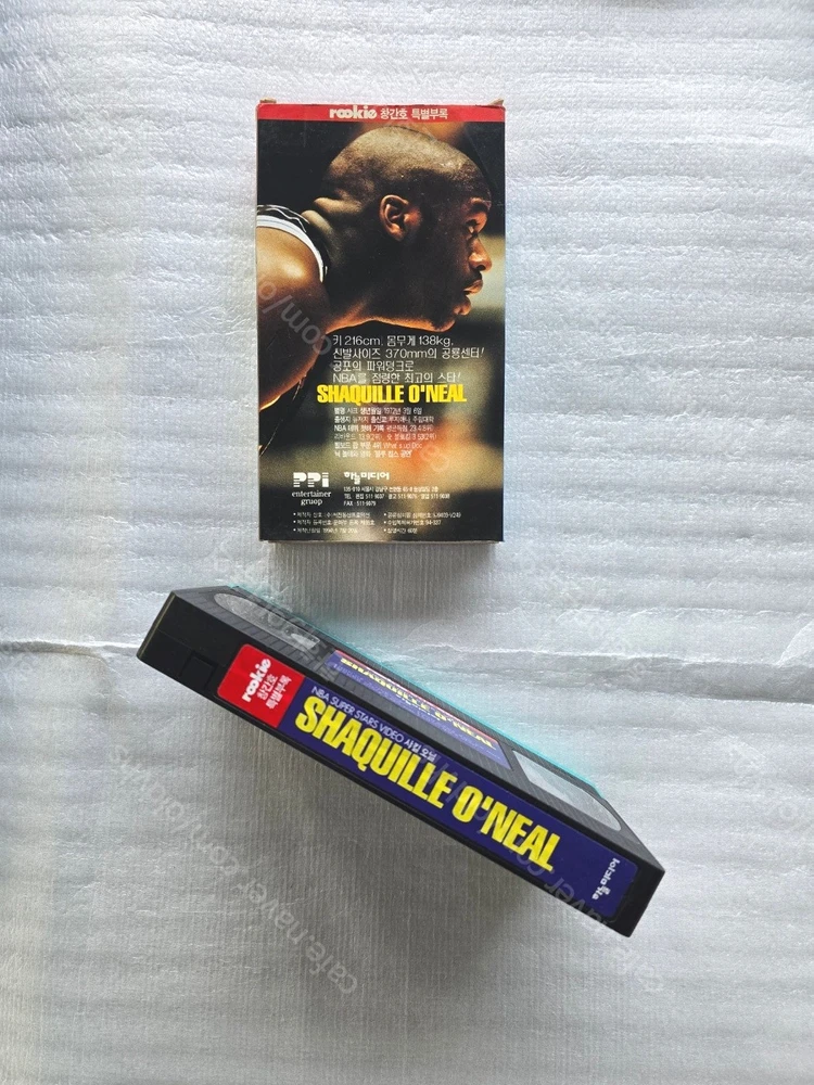 NBA 샤킬오닐 비디오테이프 판매합니다. 이미지