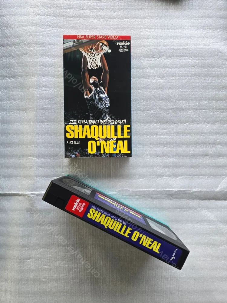 NBA 샤킬오닐 비디오테이프 판매합니다. 이미지
