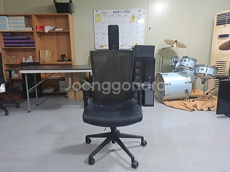 [판매] 사무용의자 블랙 색상 코리아 의자 20개 판매...--0