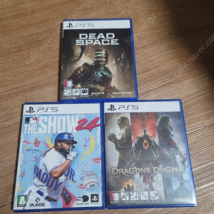PS5 타이틀 도그마2 더쇼24 데드스페이스 일괄 팔아요~
