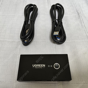 유그린 UGREEN USB3.0 KVM 스위치 4포트 멀티허브 (배송비포함 18,000원)