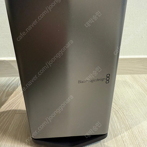 Blackmagic Egpu Pro (블랙매직 외장형 그래픽카드) 미사용 39만원