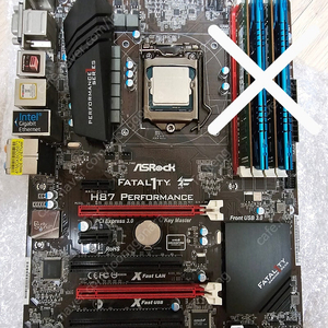 인텔 i7-4790K + ASRock H87 보드셋