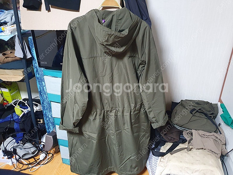 노스페이스 퍼플라벨 24ss 마운틴 코트 올리브 M 팝...--2