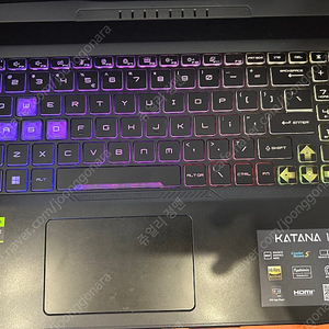 msi 게이밍노트북 i7-13세대 4050 그래픽카드 24년6월구매