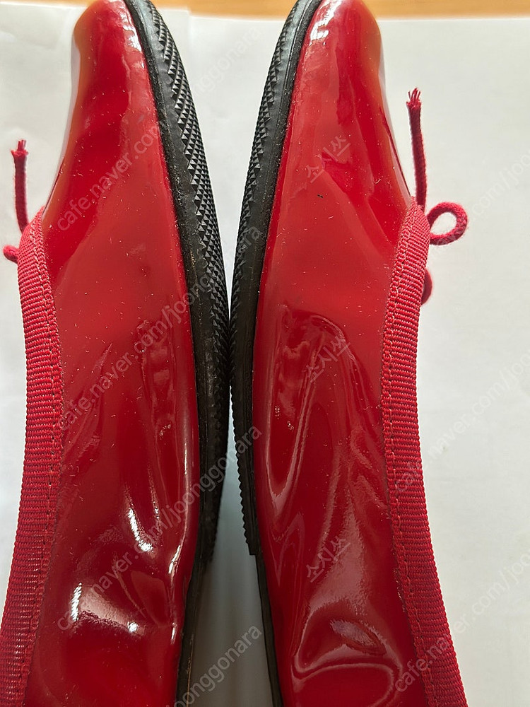 레페토 산드리옹 빨강 페이턴트 39--2