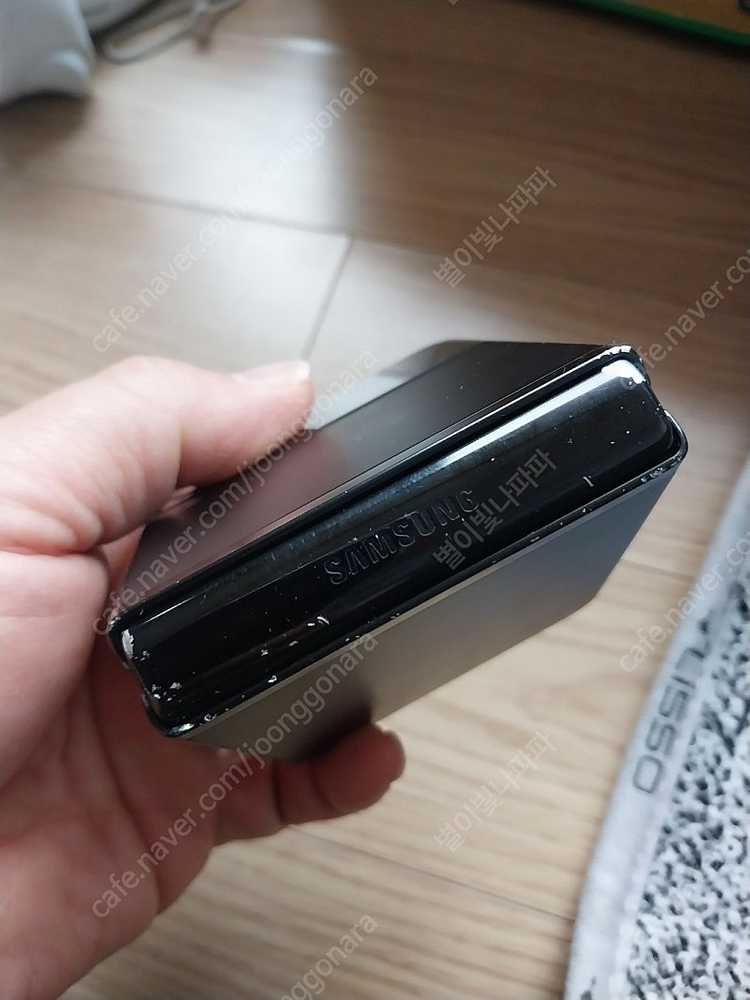 (개인)삼성z플립3 블랙 팜--5