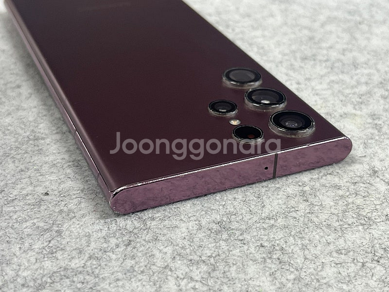 갤럭시S22울트라 버건디 256G 23년1월개통 가성비...--7